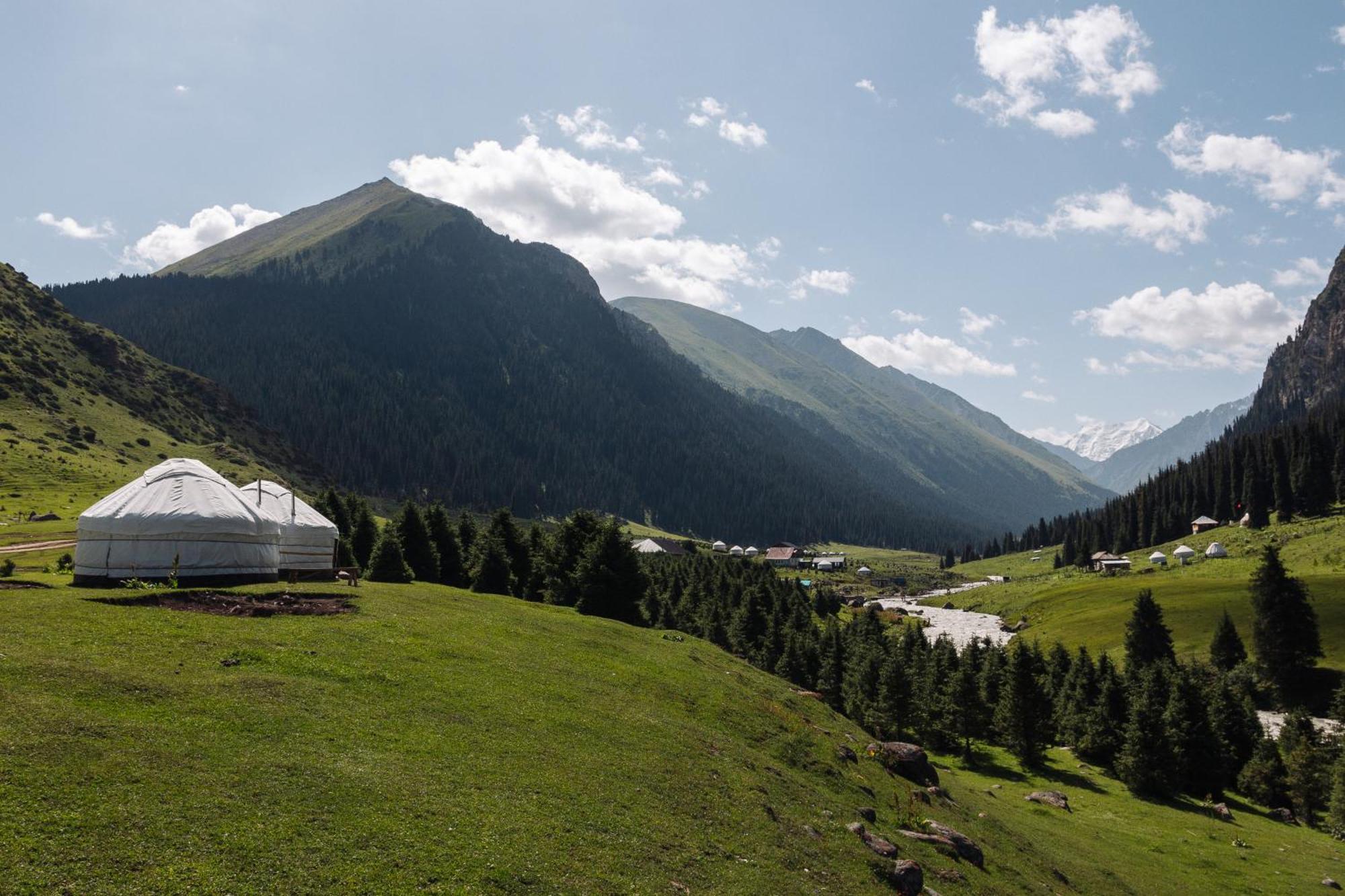 Eco Yurt Camp Arashan 호텔 Teploklyuchenka 외부 사진